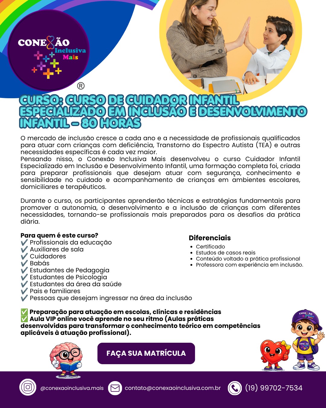 Curso Cuidador Infantil